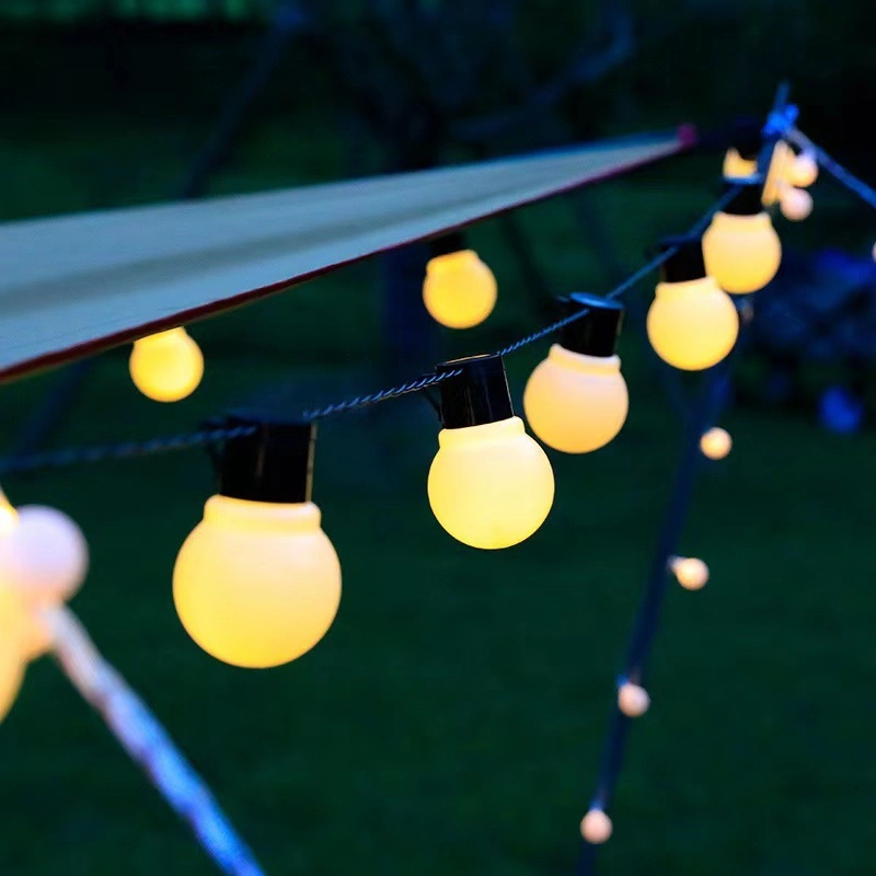 LED String Lights G40 Outdoor Camping Waterproof Yard Decorative Ball String Lights