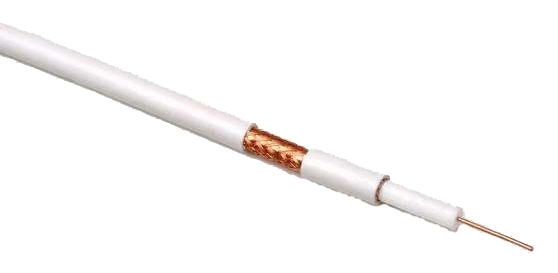 Rg59 3.0-5.3mm JIS TV AV Coaxial Braid Shielded Computer Cable Coaxial for CCTV Camera