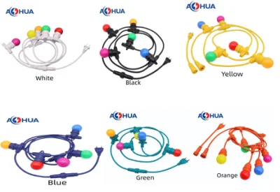 Aohua Cavo per luci a LED su misura per luci a stringa per lampade solari decorative per interni ed esterni